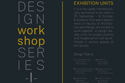 Workshop - Exhibition Units Design